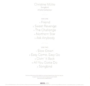 McVie, Christine – Songbird | 0603497841172 | extra productbeeld