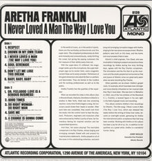 Franklin, Aretha – I Never Loved a Man the Way I | 0603497911127 | extra productbeeld