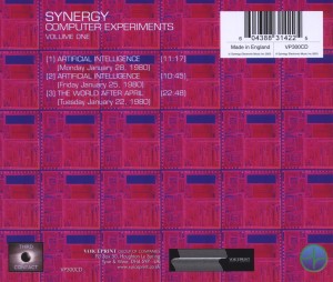 Synergy – Computer Experiments V.1 | 0604388314225 | extra productbeeld