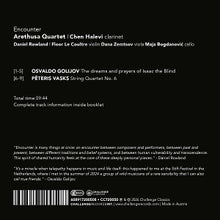 Arethusa Quartet & Chen Halevi – Encounter | 0608917200508 | extra productbeeld