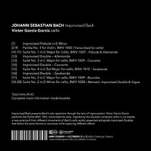 Garcia Garcia, Victor – Improvised Bach | 0608917200591 | extra productbeeld