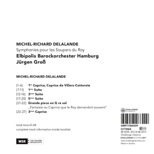 Higginbottom – Symphonies Pour Les Soupers Du Roy | 0608917266429 | extra productbeeld