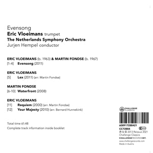 Vloeimans, Eric – Evensong | 0608917288421 | extra productbeeld
