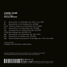 Minnaar, Hannes – Piano Music (Re-Issue) | 0608917292121 | extra productbeeld