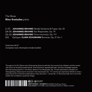 Gvetadze, Nino – The Muse | 0608917297027 | extra productbeeld