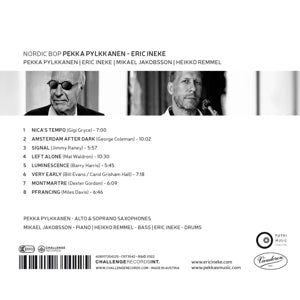 Pekka Pylkkanen & Eric Ineke – Nordic Bop | 0608917354225 | extra productbeeld