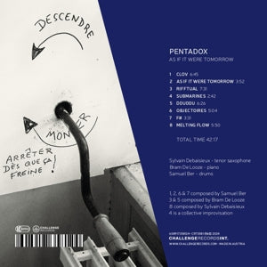 Pentadox – As If It Were Tomorrow | 0608917358124 | extra productbeeld