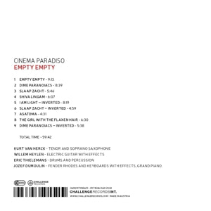 Cinema Paradiso – Empty Empty | 0608917358629 | extra productbeeld