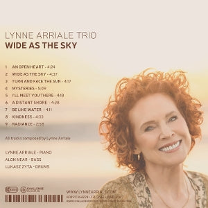 Lynne Arriale Trio – Wide As the Sky | 0608917364224 | extra productbeeld
