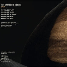 Nik Bartsch's Ronin – Spin | 0610098168591 | extra productbeeld