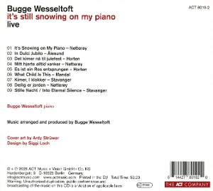 Wesseltoft, Bugge – It's Still Snowing On My Piano | 0614427801920 | extra productbeeld