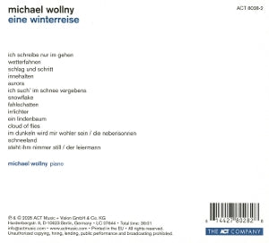 Wollny, Michael – Eine Winterreise | 0614427802828 | extra productbeeld