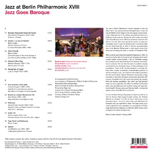 Lhotzky, Bernd – Jazz At Berlin Philharmonic Xviii - Jazz Goes Baroque | 0614427803016 | extra productbeeld