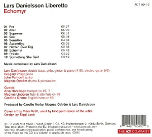 Lars Danielsson Liberetto – Echomyr | 0614427804129 | extra productbeeld