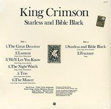 King Crimson – Starless & Bible Black | 0633367910615 | extra productbeeld