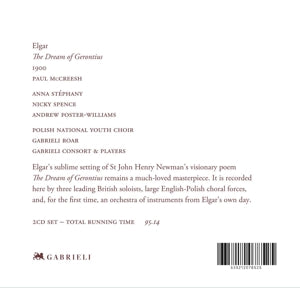 Gabrieli Consort – Edward Elgar: the Dream of Gerontius | 0635212078525 | extra productbeeld