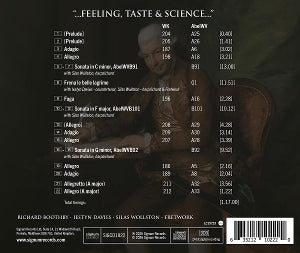 Bootby, Richard – Feeling, Taste & Science... the Viola Da Gamba Music of Carl Friedrich Abel | 0635212102220 | extra productbeeld