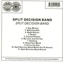 Split Decision Band – Split Decision Band | 0659457514051 | extra productbeeld