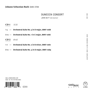Dunedin Consort – Bach: Orchestral Suites Bwv 1066-1069 | 0691062066624 | extra productbeeld