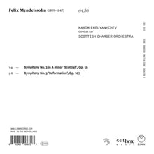 Scottish Chamber Orchestra – Mendelssohn: Symphonies Nos. 3 & 5 | 0691062066723 | extra productbeeld