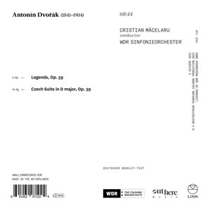 Macelaru, Cristian – Dvorak: Legends Op. 59, Czech Suite Op. 39 | 0691062071024 | extra productbeeld
