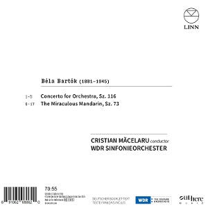 Macelaru, Cristian – Bartok: the Miraculous Mandarin & Concerto For Orchestra | 0691062080620 | extra productbeeld