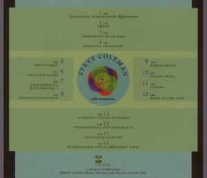 Coleman, Steve – Invisible Paths | 0702397762126 | extra productbeeld