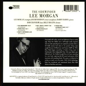Morgan, Lee – The Sidewinder | 0724349533226 | extra productbeeld
