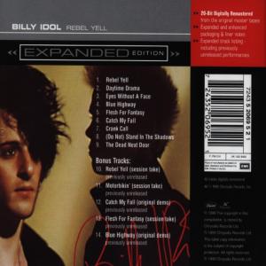 Idol, Billy – Rebel Yell | 0724352069521 | extra productbeeld