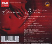 Orff, Carl – Carmina Burana | 0724355788825 | extra productbeeld