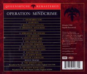 Queensryche – Operation: Mindcrime | 0724358106824 | extra productbeeld