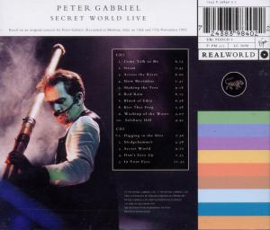 Gabriel, Peter – Secret World Live | 0724383984022 | extra productbeeld