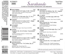 V/A – Sarabande | 0730099661324 | extra productbeeld