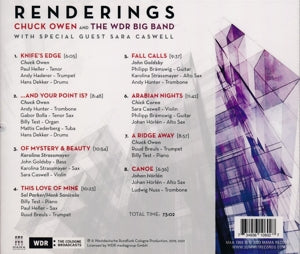 Owen, Chuck & Wdr Big Band – Renderings | 0734956106027 | extra productbeeld