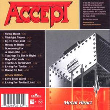 Accept – Metal Heart | 0743219321329 | extra productbeeld