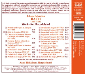 Zimmermann, Frank Peter – Works For Harpsichord | 0747313308774 | extra productbeeld