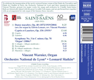 Bachchor Mainz – Symphony No.3 Organ | 0747313333172 | extra productbeeld