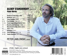 Jablonski, Peter – Alexey Stanchinsky: Piano Works | 0761195138328 | extra productbeeld