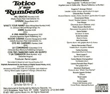 Totico – Totico Y Sus Rumberos | 0767436051524 | extra productbeeld