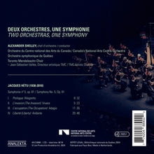 Canada S National Arts Centre Orchestra – Jacques Hetu: Two Orchestras, One Symphony | 0774204889029 | extra productbeeld