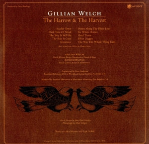 Welch, Gillian – The Harrow & the Harvest | 0805147110939 | extra productbeeld