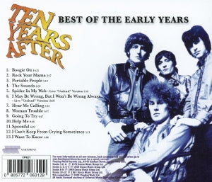 Ten Years After – Best of the Early Years | 0805772063129 | extra productbeeld