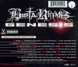 Busta Rhymes – Genesis | 0808132000925 | extra productbeeld