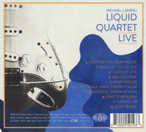 Landau, Michael – Liquid Quartet Live | 0810020501933 | extra productbeeld