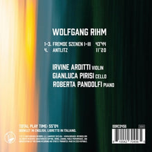 Arditti, Irvine & Gianluca Pirisi & Roberta Pandolfi – Fremde Szenen | 0810042704565 | extra productbeeld