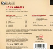 San Francisco Symphony – Adams: Absolute Jest & Grand P | 0821936006320 | extra productbeeld