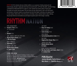 Publiquartet – Rhythm Nation | 0822252286823 | extra productbeeld