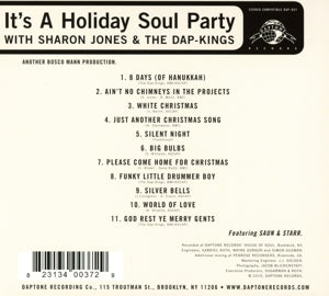 Jones, Sharon & the Dap-Kings – It's a Holiday Soul Party | 0823134003729 | extra productbeeld