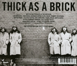 Jethro Tull – Thick As a Brick | 0825646146468 | extra productbeeld