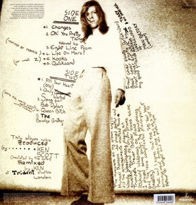 Bowie, David – Hunky Dory | 0825646289448 | extra productbeeld